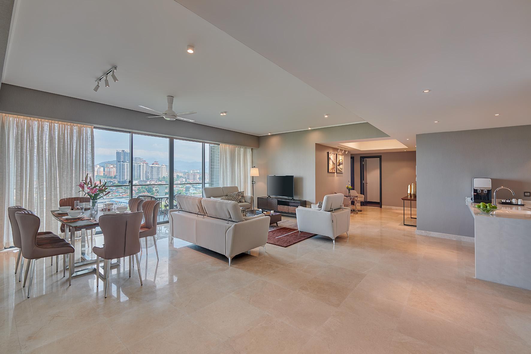 อริวา ทริลเลียน เรสซิเดนซ์ Apartment กัวลาลัมเปอร์ ภายนอก รูปภาพ
