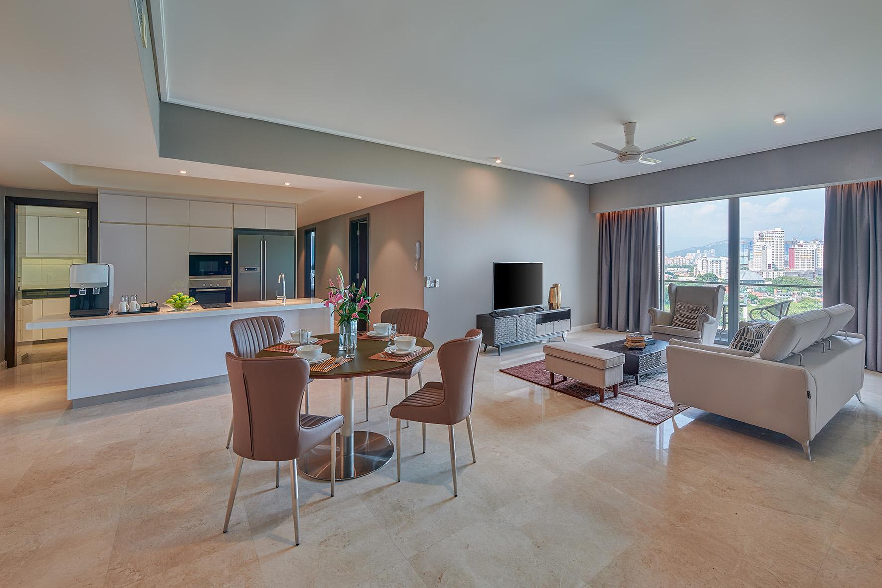 อริวา ทริลเลียน เรสซิเดนซ์ Apartment กัวลาลัมเปอร์ ภายนอก รูปภาพ